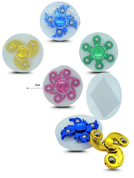 T - 080 spinner metálico en caja empacado individual C/10 TG-3515C