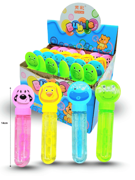 T - 083 burbuja animales 14 cm C/24 C4278