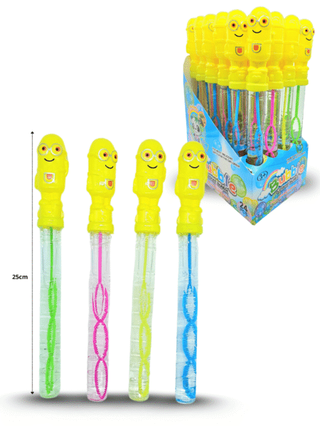 T - 092 burbuja larga minions C/24 TG-0519M