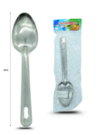U – 122 utensilio cuchara de servicio metálica 22 CM C12 PB-3030