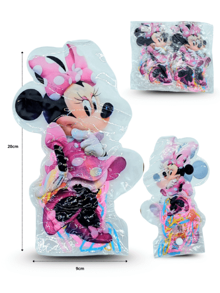 V - 023 liga látex bolsa decorada Minnie C/12 SP127