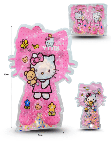 V - 024 liga látex bolsa decorada Kitty C/12 SP126