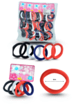 V - 042 liga licra escolar 4cm set 6 pzas C/12 UYA-61E