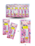 W - 014 pegamento para uñas con aplicador tipo brocha en blister C/12 PEGAM-02