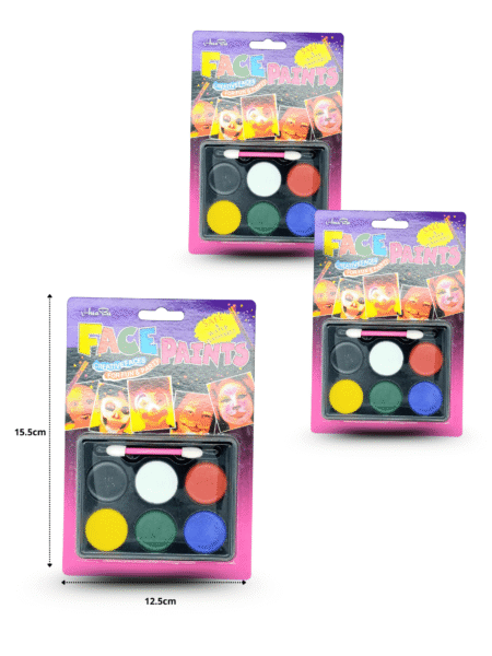 Y - 010 maquillaje Halloween pinta caritas en blíster C/12 24-Q34