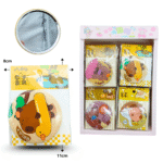 Z – 015 espejo de bolsillo decorado capy bara en caja C:36 AF436