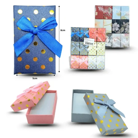 B - 046 caja de regalo decorada diferentes diseños C/24 XH4614
