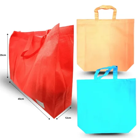 B - 062 bolsa guata un solo color por paquete 45x35x12cm C/50 25K75