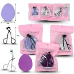 C - 048 enchinador de pestañas con esponja cosmética set 2 pzas C/12 XL40-24