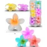 F - 007 pinza flor loto 8cm C/12 XLA-8