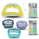 F - 036 pinza para cabello 4cm C/12 G2573