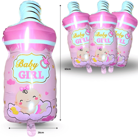 G - 849 globo bby shower niña C/50 F5811