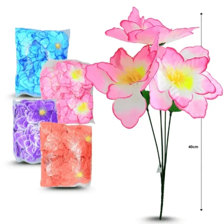 H - 030 flor artificial C/10 FZH-C014