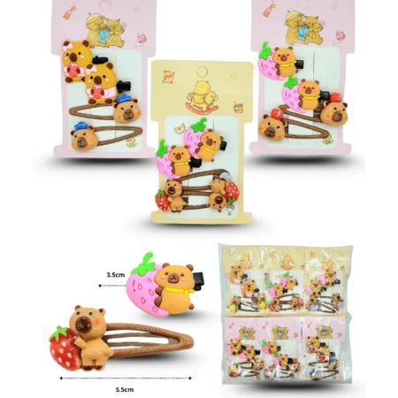 J - 022 pico y cuca capy bara set  4 pzas C/12 25D-96