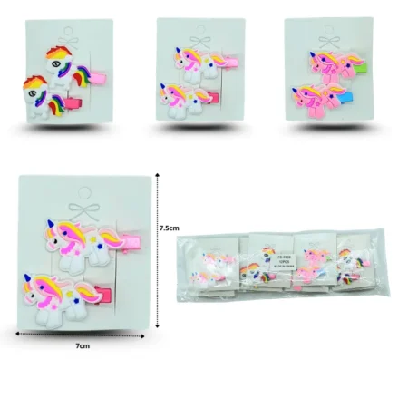 J - 043 pico par decorado figuras goma C/12 FS-C030