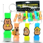 L - 005 llavero lampara decorada capy bara C/12 25L-48