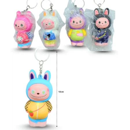 L - 062 llavero squishy LABUBU C/12 25D-72