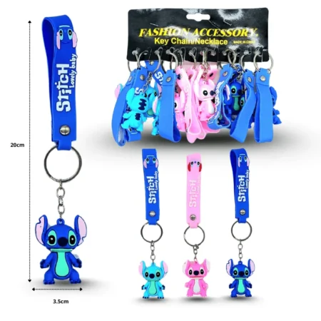 L - 365 llavero Stitch con cinta C/12 25N53