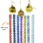 N - 020 esfera 5cm en tubo C/12 J4112
