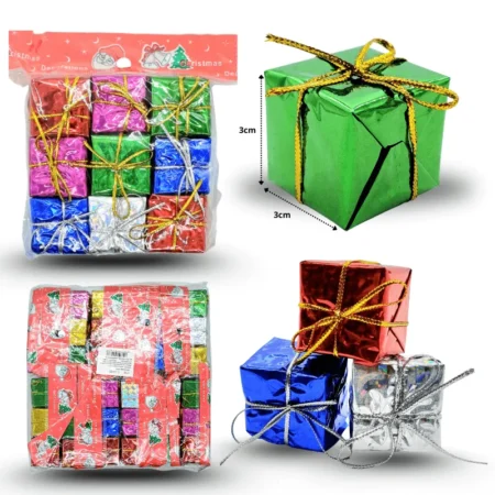 N - 022 regalo decoración colgante 3cm set 9 pzas C/12 J1163
