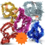 N - 030 escarcha  colores con figuras C/12 WD-2001B-2C