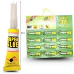 O - 007 super glue verde 3gr en planilla C/12 EXP14
