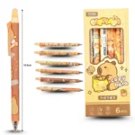P - 033 pluma click capy bara en caja C/6 JH-J11