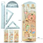 P - 037 juego de geometría decorado capy bara C/10  L-20