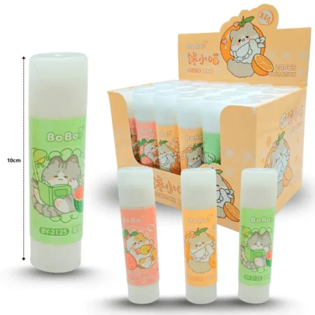 P - 077 pegamento en barra aroma frutal 21gr C/24 54W-44
