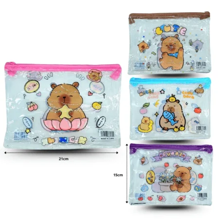 P - 181 lapicera decorada grande  Capy bara C/12 25-D18