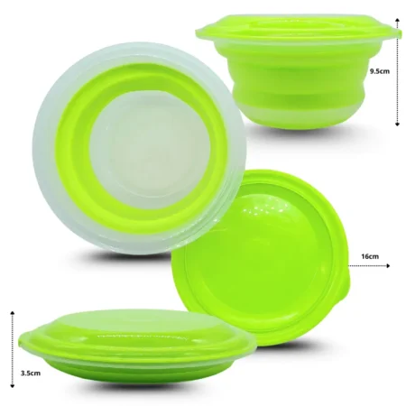 Q - 002 tupper retractil redondo C/10 INNOVAWARE