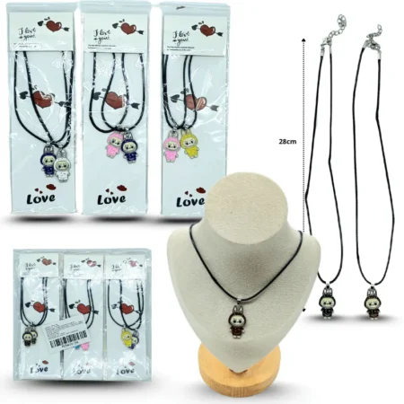 S - 006 collar doble LABUBu C/12 54W-34