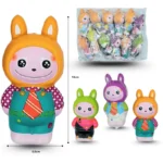 T - 050 squishy LABUBU en red de pie C/12 25M83