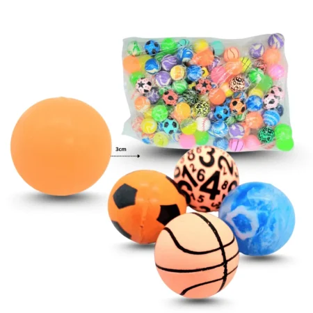 T - 056 pelota saltarina en bolsa C/100 TG-3575-1