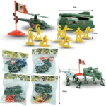 T - 093  juego de armada de México C/10 YO-616SO