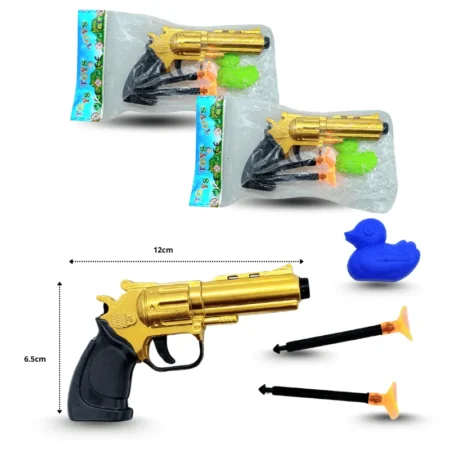 T - 099 revolver con dardos y pato C/10 YO-279