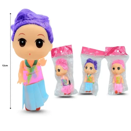 T - 104 muñeca cabezona empacada individual C/10 YO-432