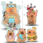 V - 022 liga toti bolsa decorada capy bara C/12 HLT-44