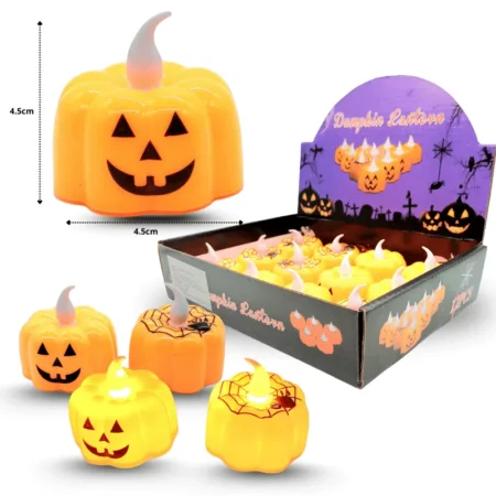 Y - 061 vela led calabaza C/12 25O-7