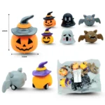 Y - 065 figuras de Halloween con llantas y sistema fricción C/12 25O-26