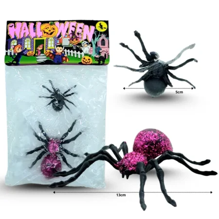 Y - 094 telaraña nacional con araña diamantina C/10 JUG MEl
