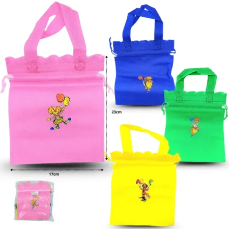 B - 052 bolsa dulcera  decorada 17x23cm C/12 D3108