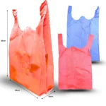 B - 053 bolsa ecológica tipo camiseta jumbo C/50 TE-5615-2