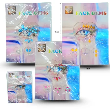 C - 041 sticker facial joyas C/12 XL46-10