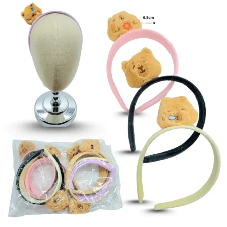 E - 006 diadema peluche capy bara C/12 253T-3
