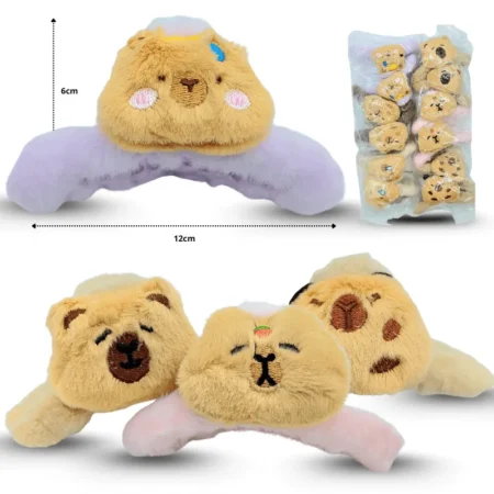 F - 023 pinza peluche capy bara 12cm C/12 253T-4