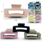 F - 028 pinza rectangular hueca mate 8.5cm C/12 EEO288