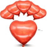 G – 069 globo corazón diamantado rojo C50 1H-1