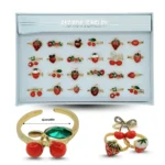I - 004 anillo fresa y cereza C/24 25J116