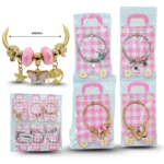 K - 013 pulsera tipo pandora en blister individual C/12 253T-20